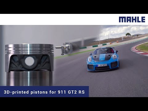 PORSCHE 911 GT2 RS RUNS on Pistons Developed by Mahle and Tested on RUMUL Testronic